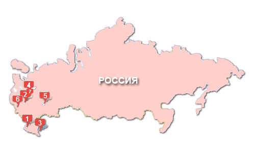 Карта подразделений